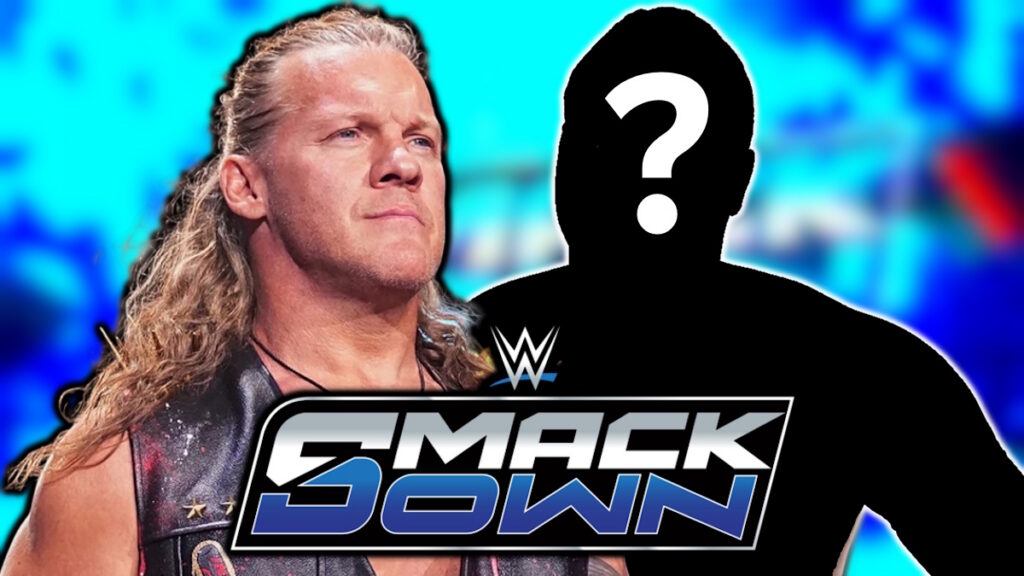 Chris Jericho and WWE SmackDown logo