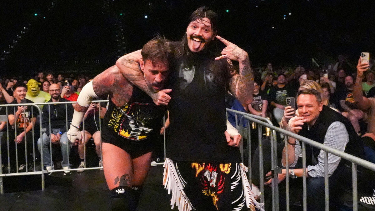 WWE's Dominik Mysterio and CM Punk