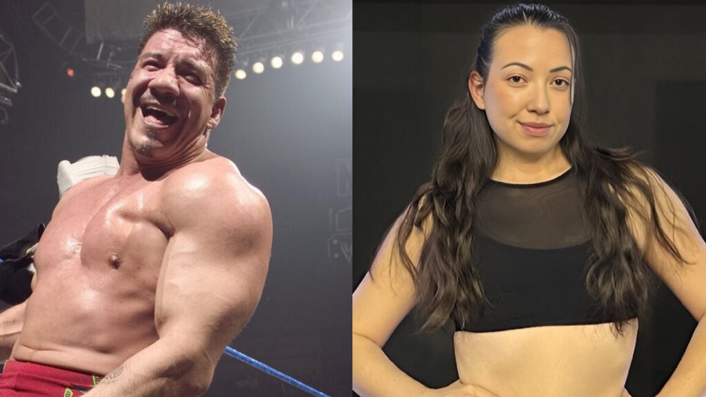 WWE legend Eddie Guerrero and his daughter Sherilyn Guerrero