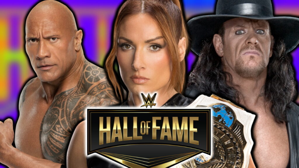 WWE Hall of Fame, Becky Lynch, The Rock and Undertaker