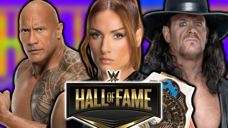 WWE Hall of Fame, Becky Lynch, The Rock and Undertaker
