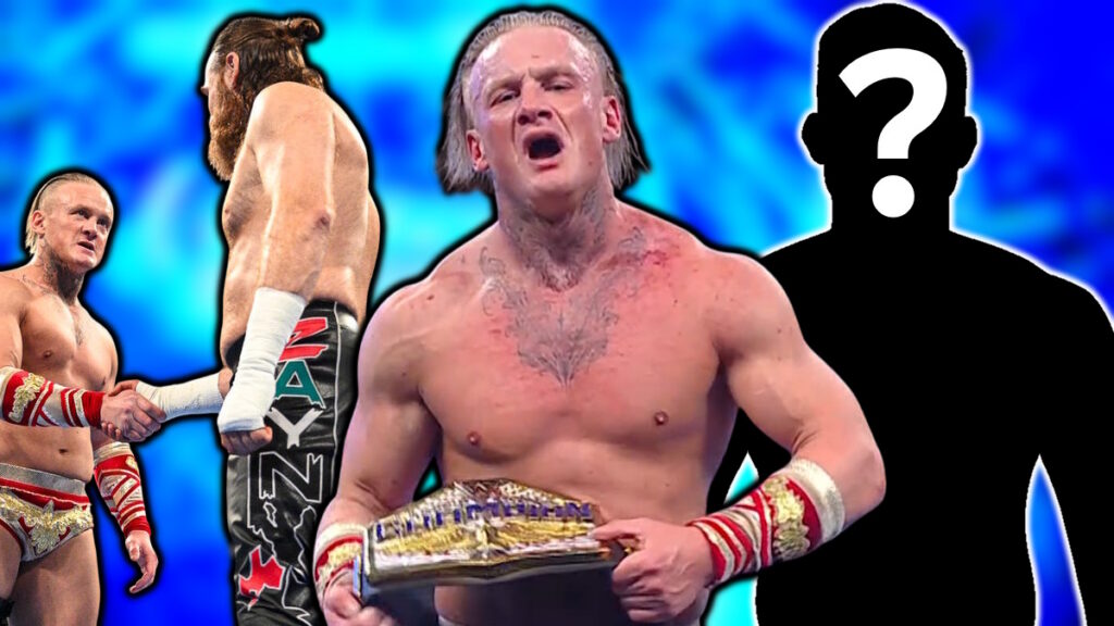 WWE stars Ilja Dragunov and Sami Zayn