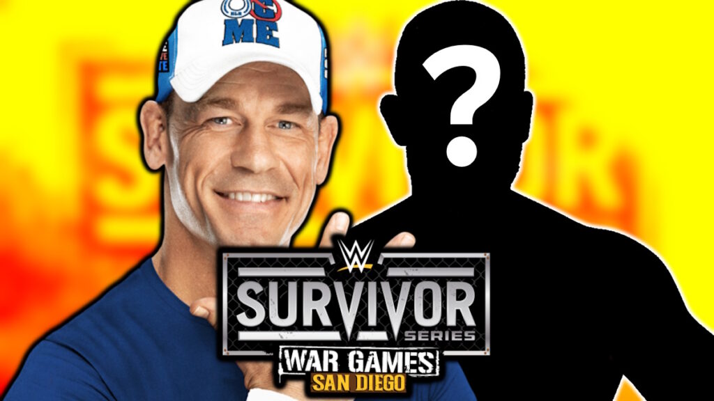 WWE Survivor Series logo and John Cena