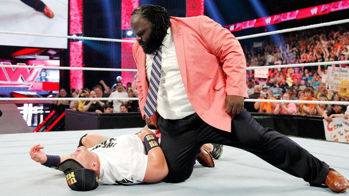 Mark Henry's salmon jacket still haunts the art of the wrestling swerve