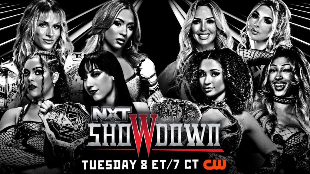 WWE NXT vs TNA Showdown graphic