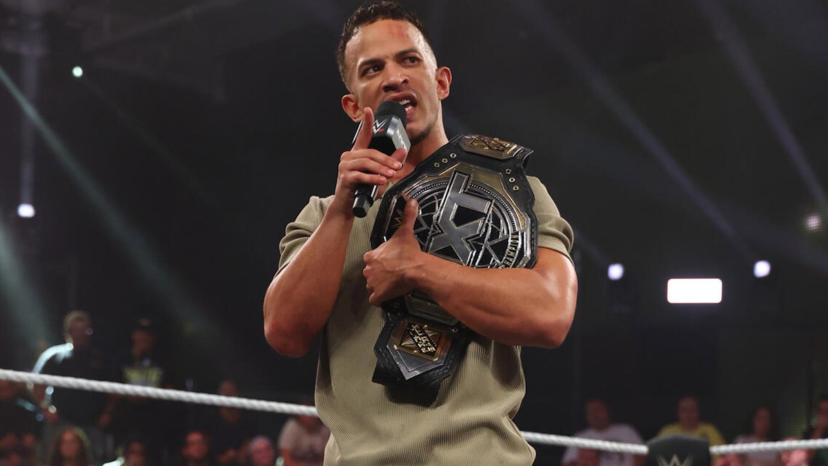 WWE NXT Champion Ricky Saints