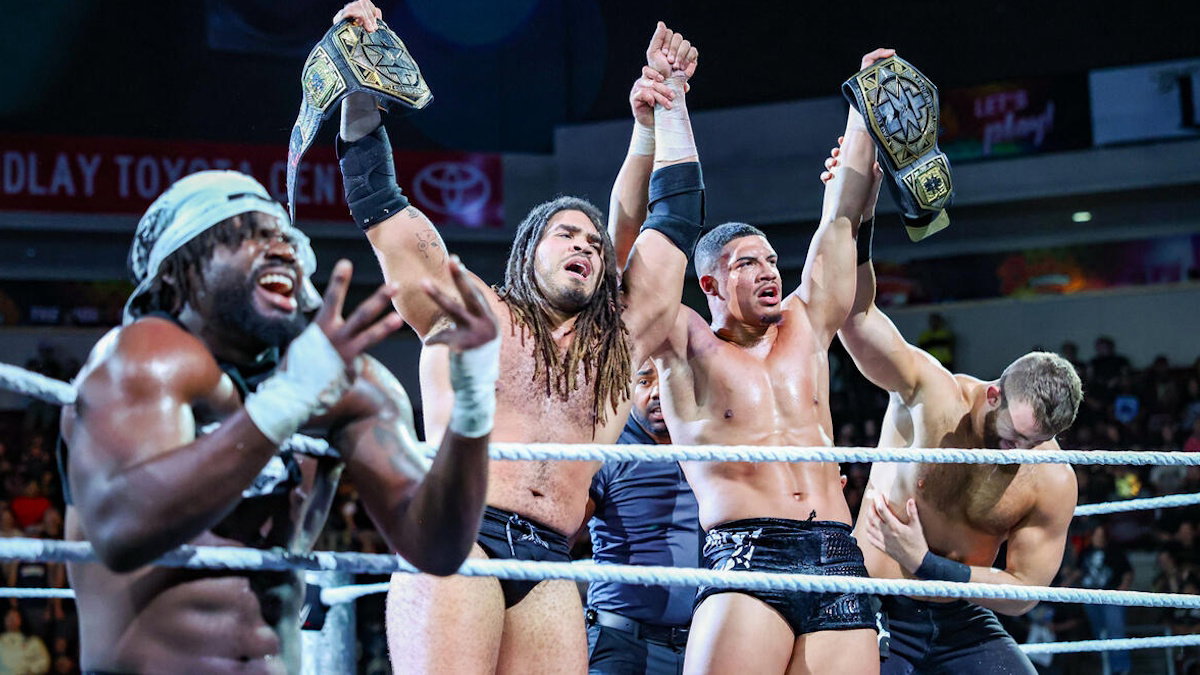 WWE NXT Tag Team Champions Darkstate