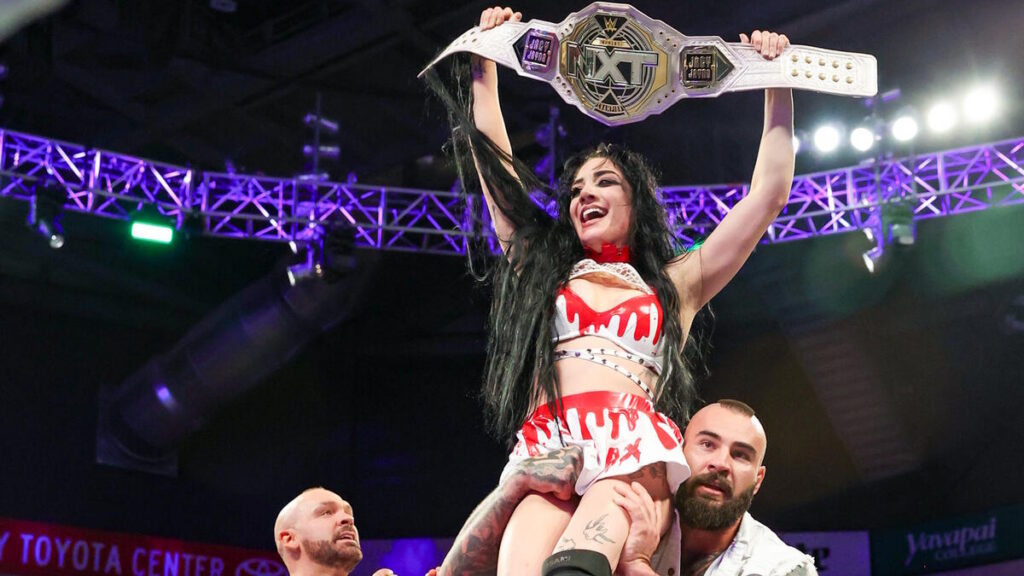 WWE NXT Women's Champion Tatum Paxley