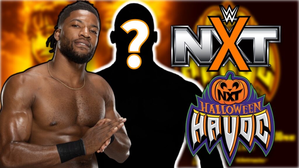 WWE NXT Halloween Havoc logo and Trick Williams