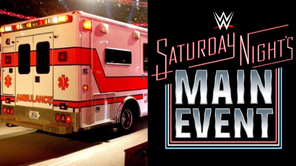 Ambulance and WWE Saturday Night's Main Event logo
