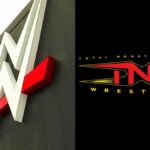 WWE Headquarters next to the TNA Wrestling logo