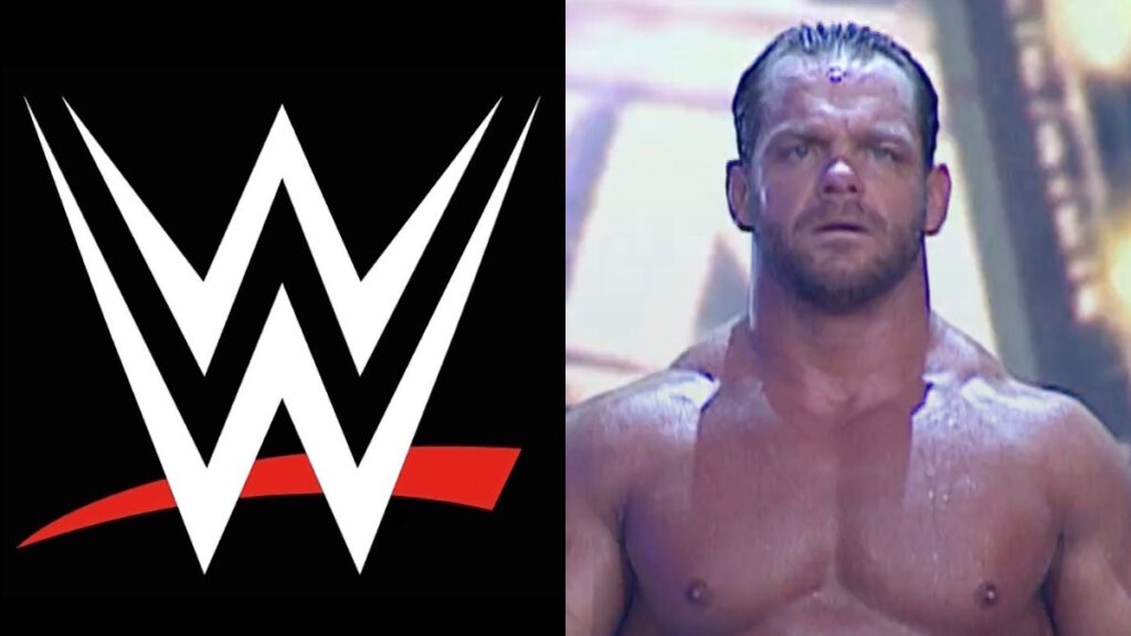 WWE logo and Chris Benoit