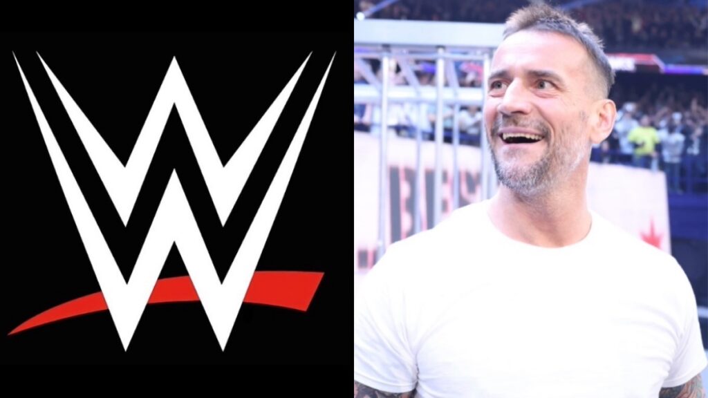 WWE logo and CM Punk