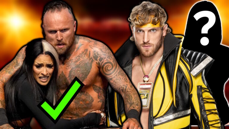 WWE stars Aleister Black, Zelina Vega and Logan Paul