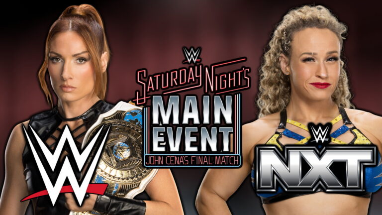 WWE stars Becky Lynch and Jordynne Grace