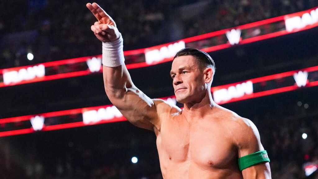 John Cena on WWE Raw