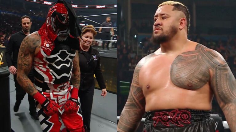 Penta and Solo Sikoa on WWE Raw