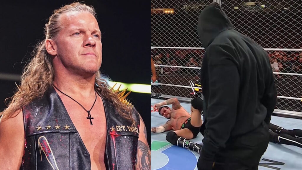 Chris Jericho and mystery WWE star at Survivor Series WarGames