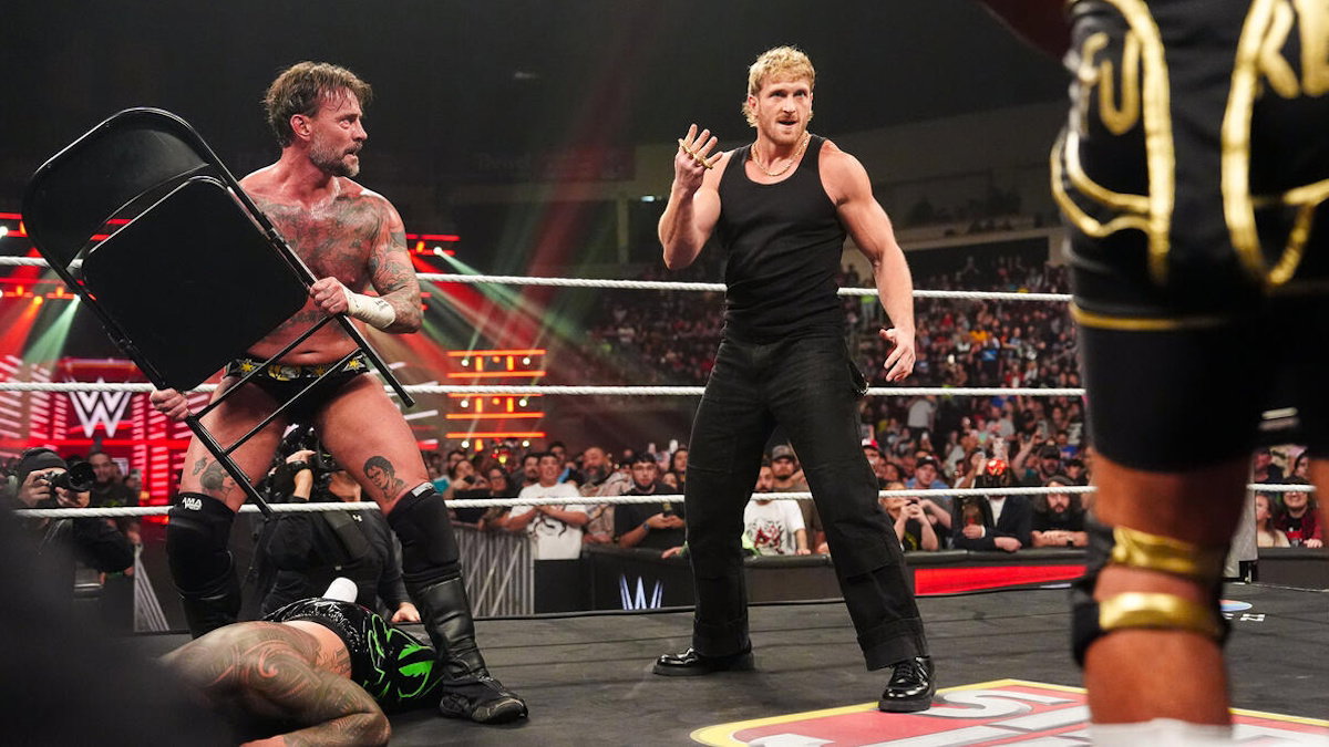 Logan Paul Reacts After Attacking CM Punk On WWE Raw