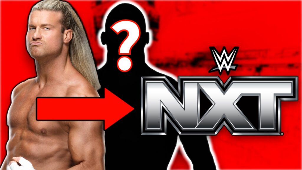 Dolph Ziggler and WWE NXT logo