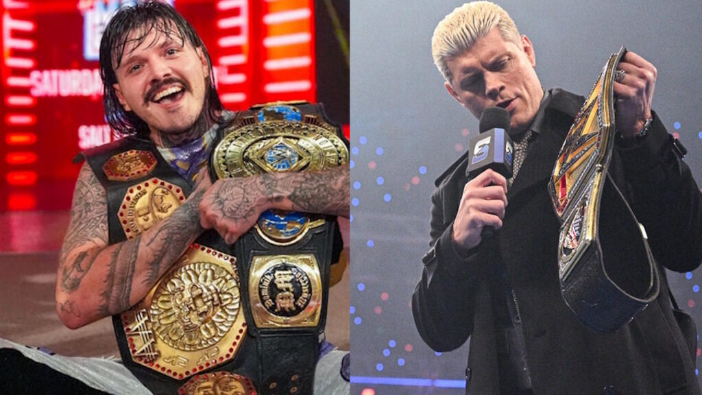 WWE stars Dominik Mysterio and Cody Rhodes