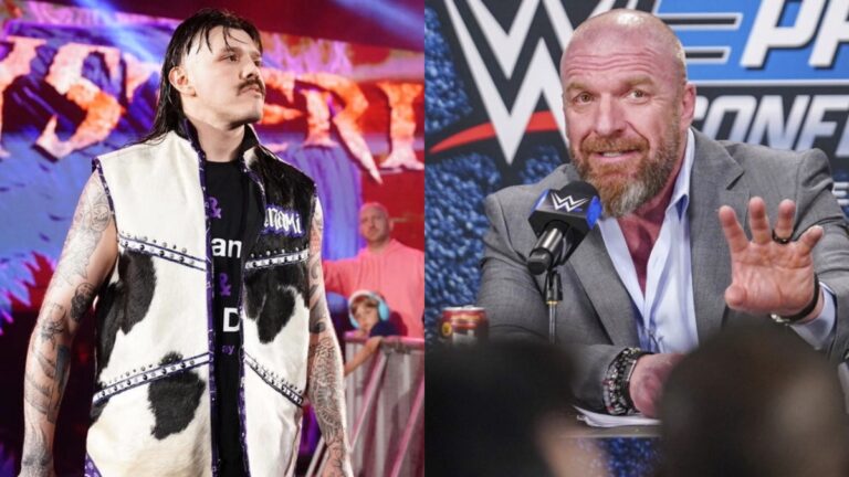 Dominik Mysterio and WWE CCO Triple H