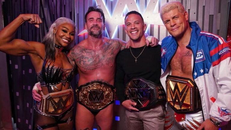Jade Cargill Addresses WWE Champions Photo With Cody Rhodes, CM Punk & Ricky Saints