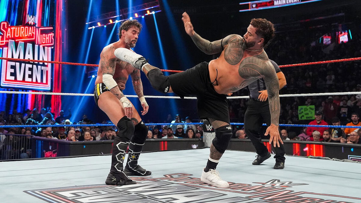 WWE stars CM Punk and Jey Uso