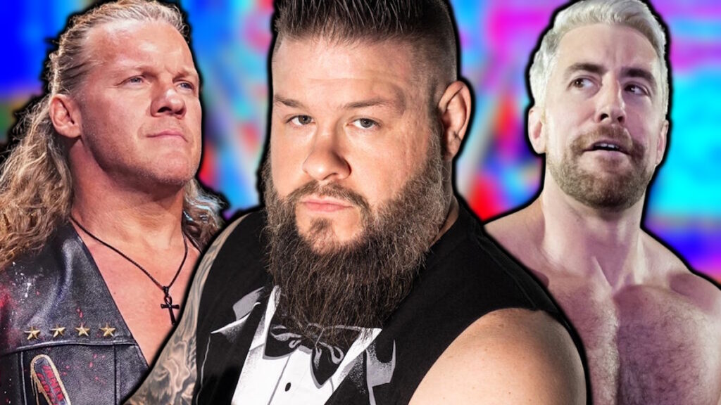 WWE stars Kevin Owens, Chris Jericho and Joe Hendry