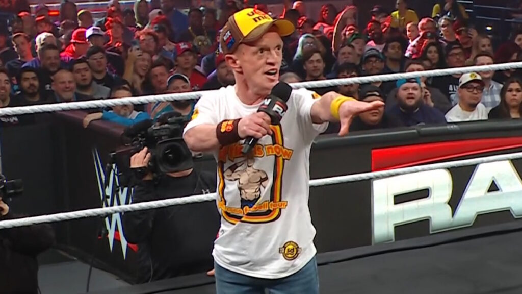 Little John Cena on WWE Raw
