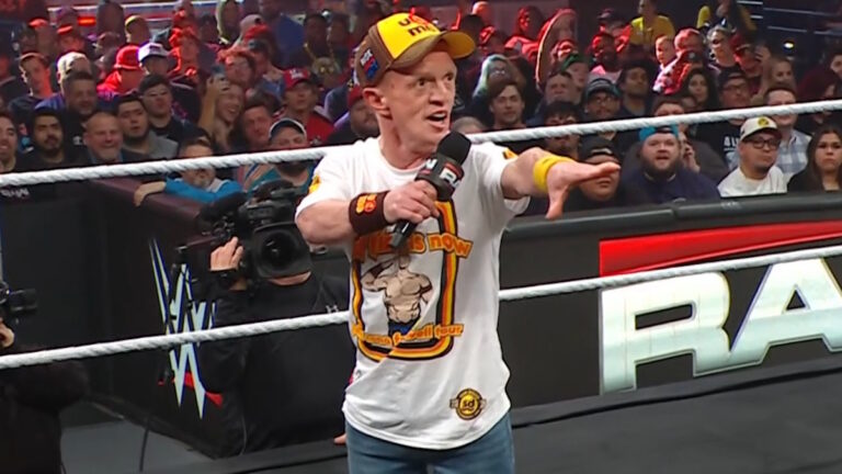 Little John Cena on WWE Raw