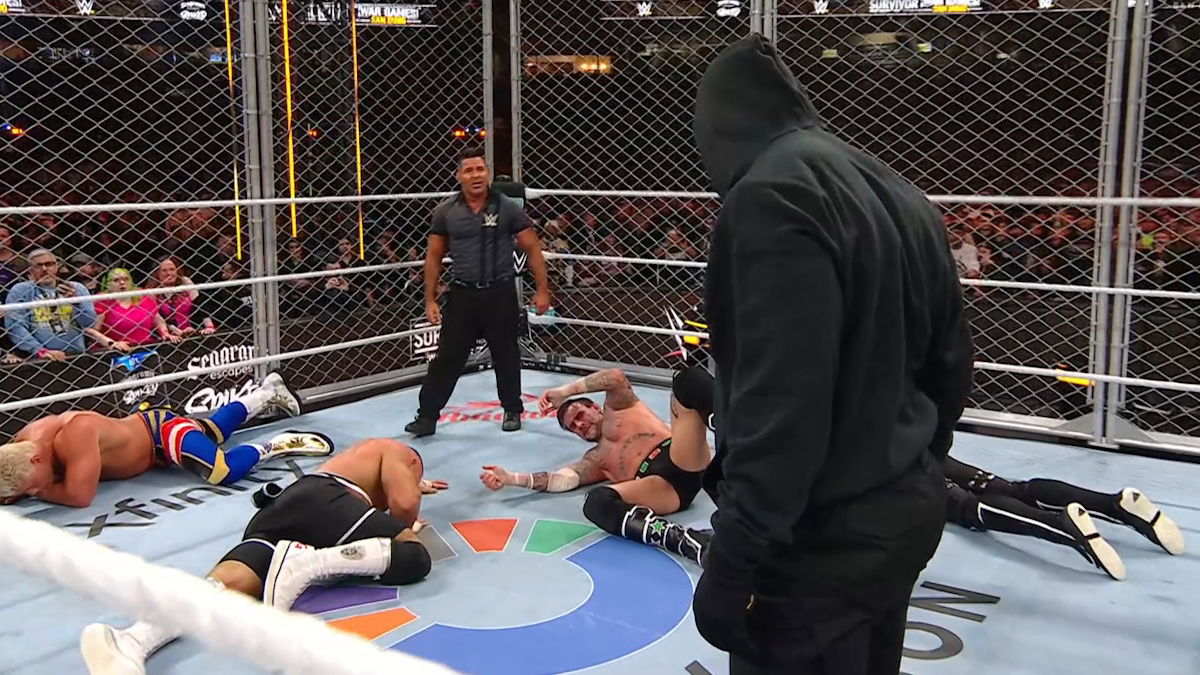 Mystery WWE Star Appears In Men’s WarGames At Survivor Series 2025