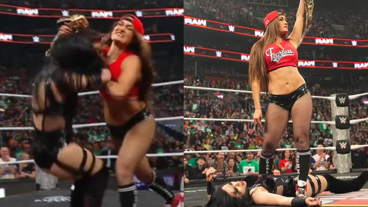 WWE stars Nikki Bella and Stephanie Vaquer