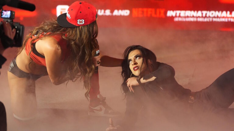 WWE stars Nikki Bella and Stephanie Vaquer