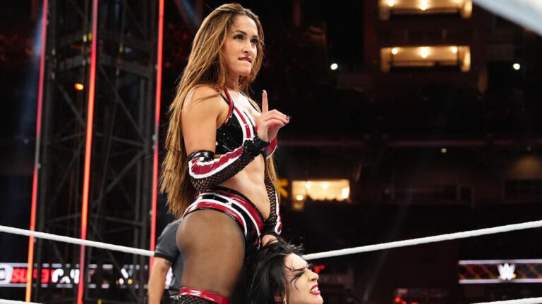 WWE stars Nikki Bella and Stephanie Vaquer