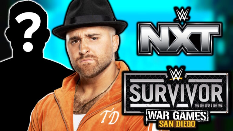 WWE NXT and Survivor Series logos with Tony D'Angelo