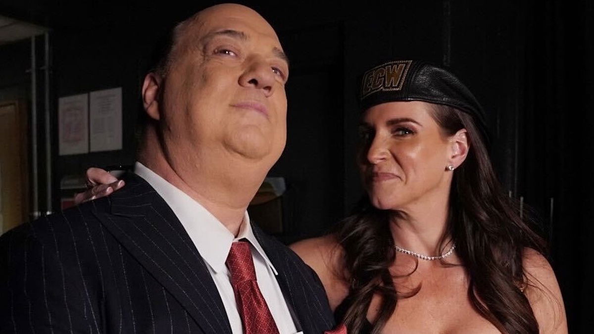 WWE Hall of Famers Paul Heyman and Stephanie McMahon