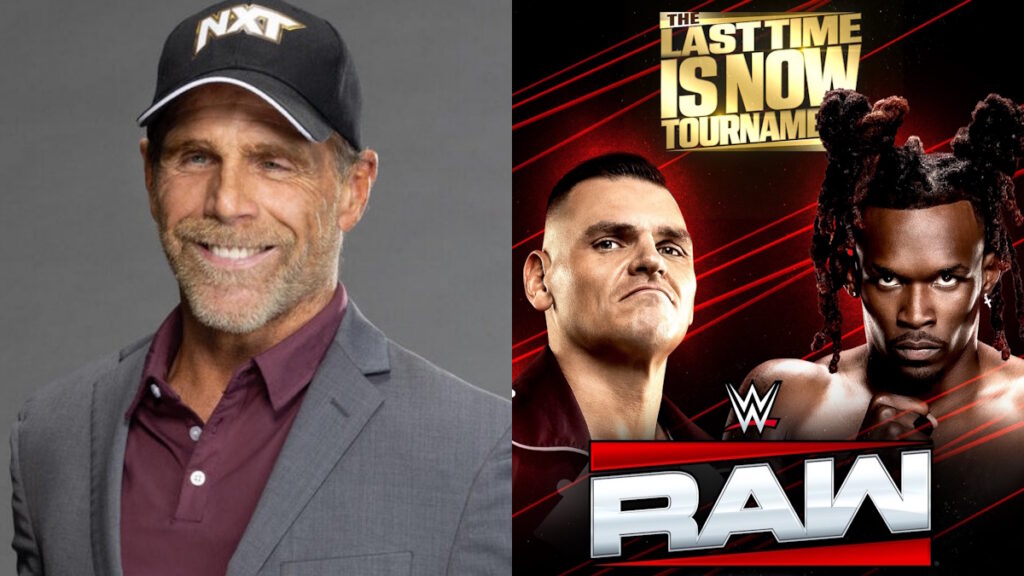 Shawn Michaels, WWE Raw logo, GUNTHER and Je'Von Evans