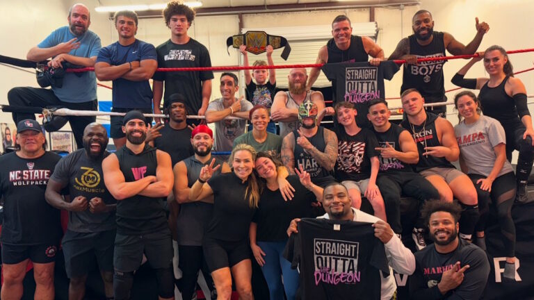 The Dungeon with WWE stars Natalya and TJ Wilson