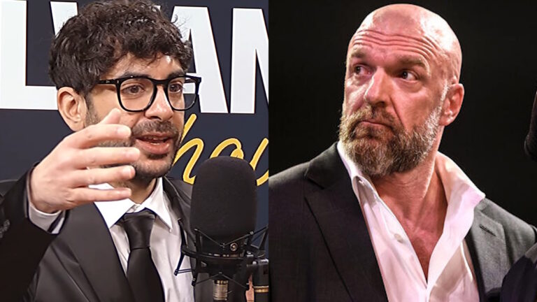 AEW CEO Tony Khan and WWE CCO Triple H