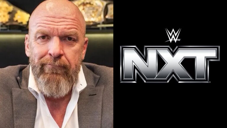 Triple H and WWE NXT logo