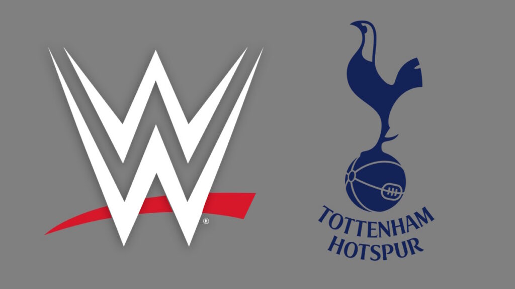 WWE and Tottenham Hotspur logos