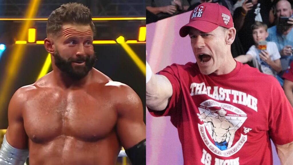 Zack Ryder/Matt Cardona and John Cena in WWE