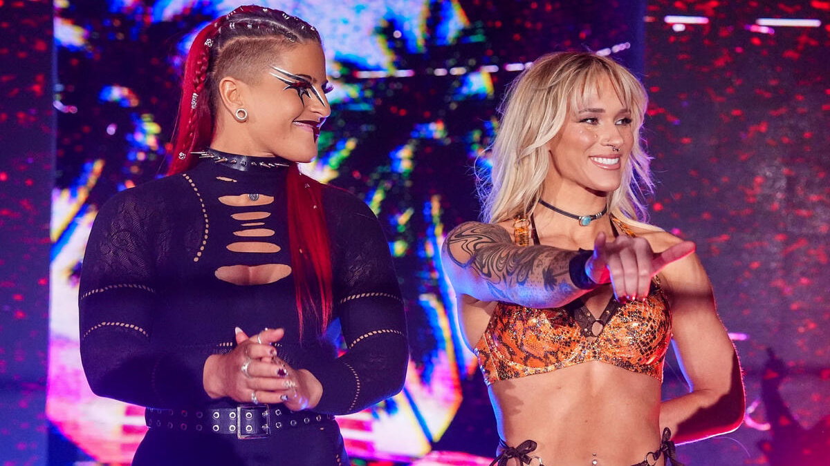 WWE NXT stars Zaria and Sol Ruca