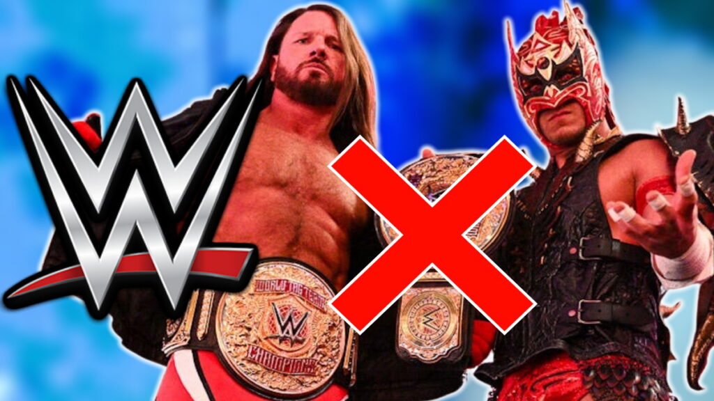 WWE's AJ Styles and Dragon Lee