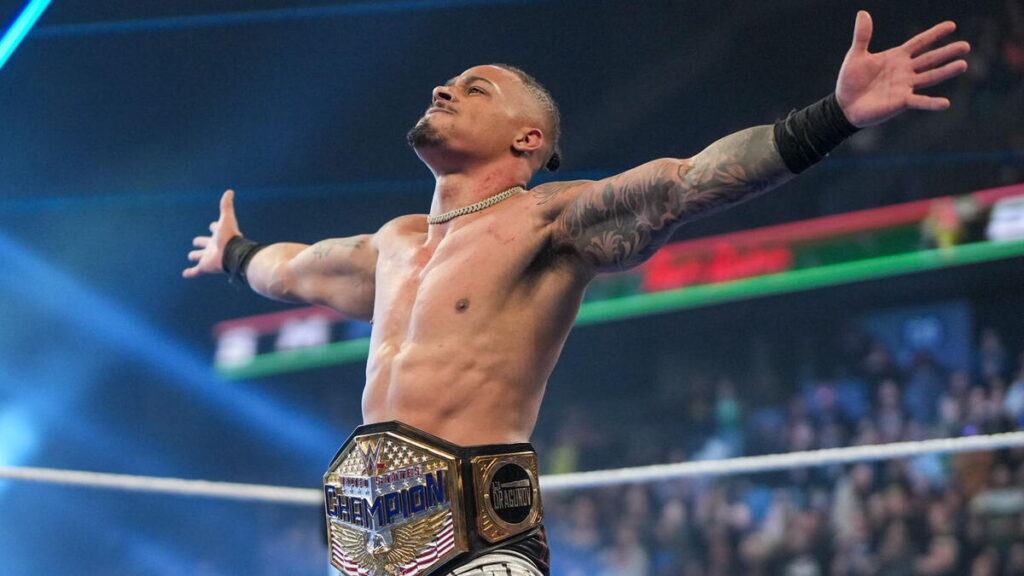 WWE United States Champion Carmelo Hayes
