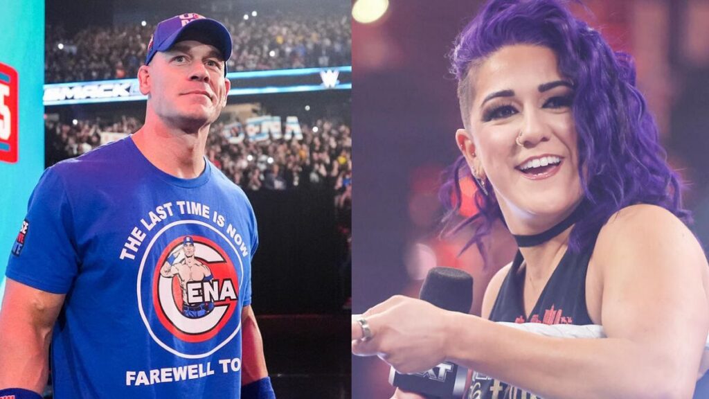 WWE's John Cena and Bayley