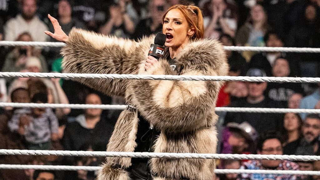 Becky Lynch on WWE Raw