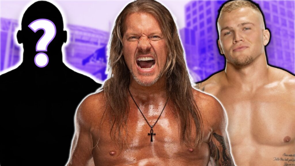 Chris Jericho and WWE's Myles Borne