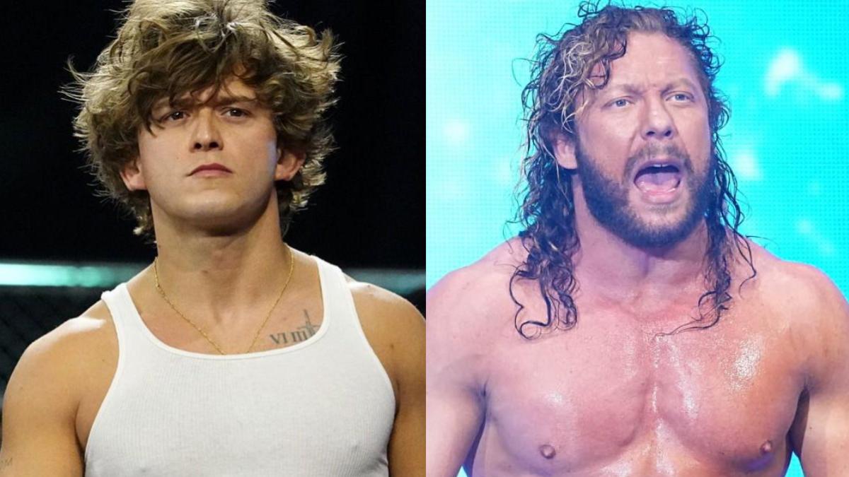 AEW stars Hook and Kenny Omega